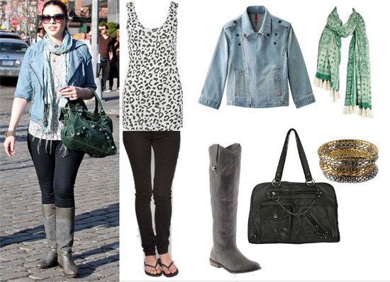 Michelle Trachtenberg style cheap outfit