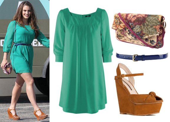 jessica lowndes style outfit