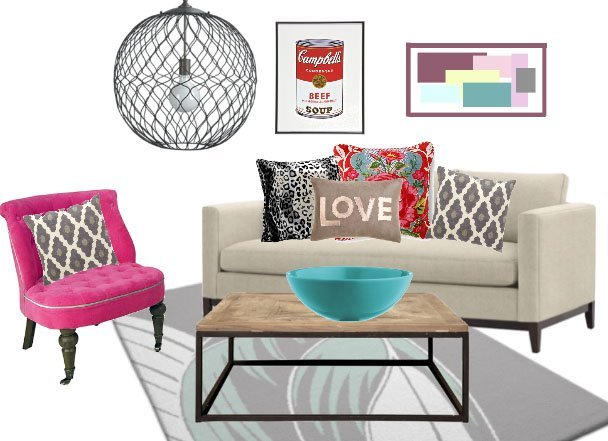 eclectic Decorative Pillows