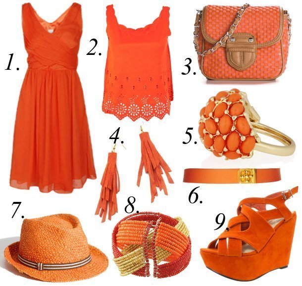 Tangerine Dress