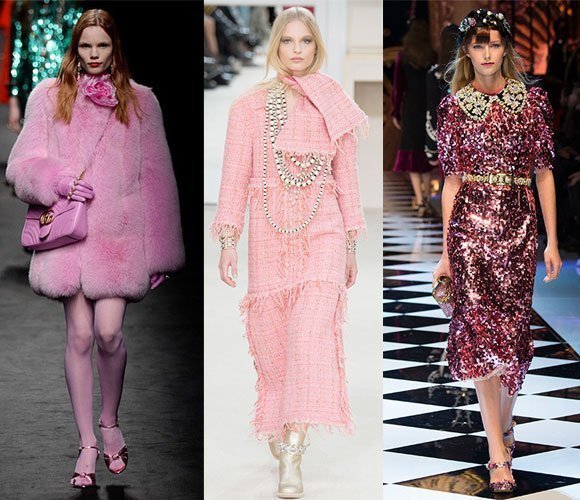 Bubble Gum Pink Fashion Trend 2017