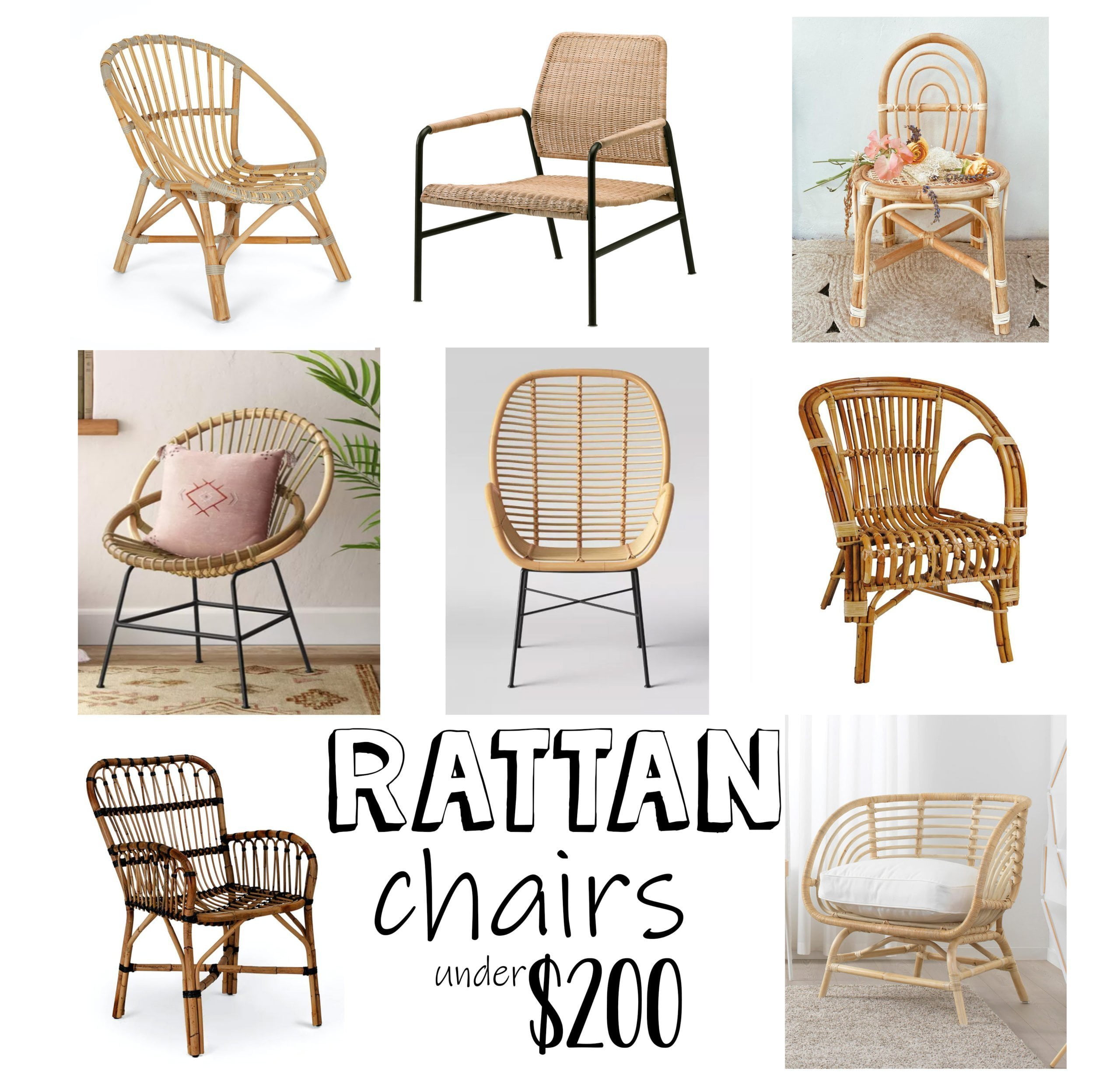 rattan chair