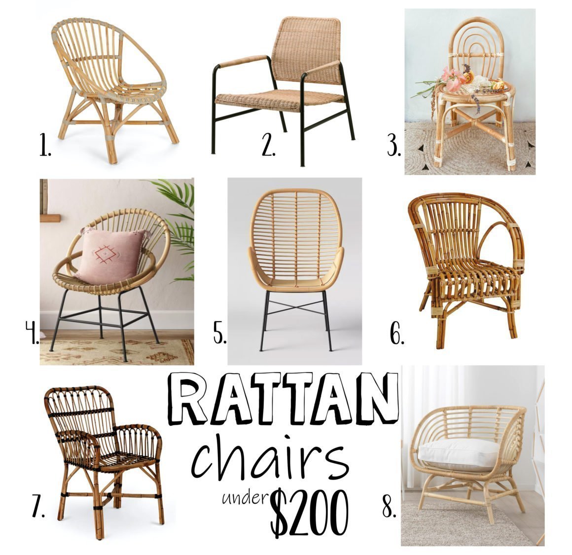 rattan chair