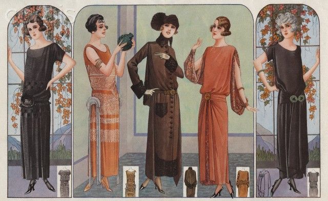 1920s Drop Waist Dresses