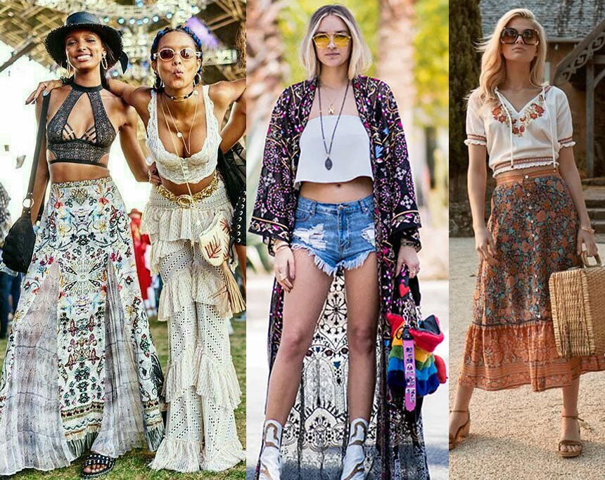 Bohemian Aesthetic - Skirt, Pant, Flower