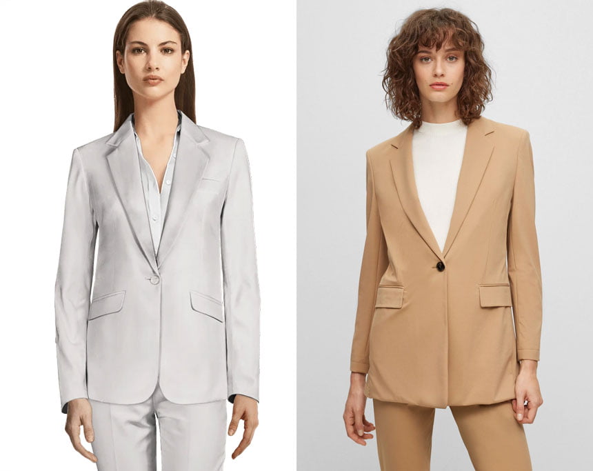 Relaxed-Fit Suits for Women