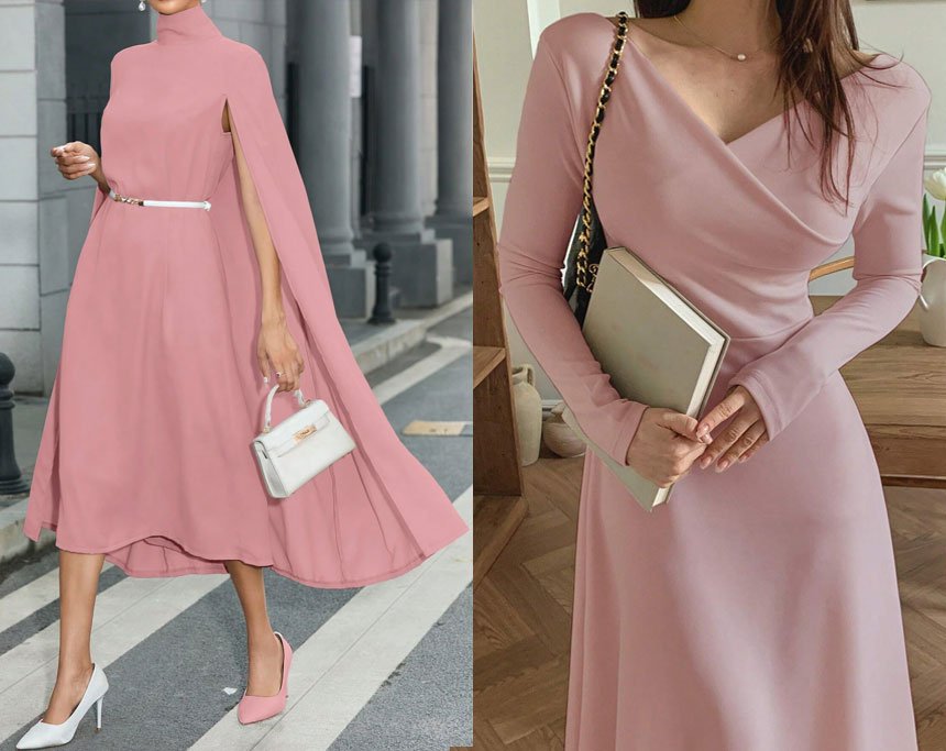 The Classic Millennial Pink Dress