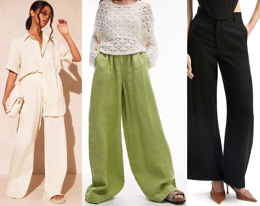 What Tops to Wear with Wide Leg Pants
